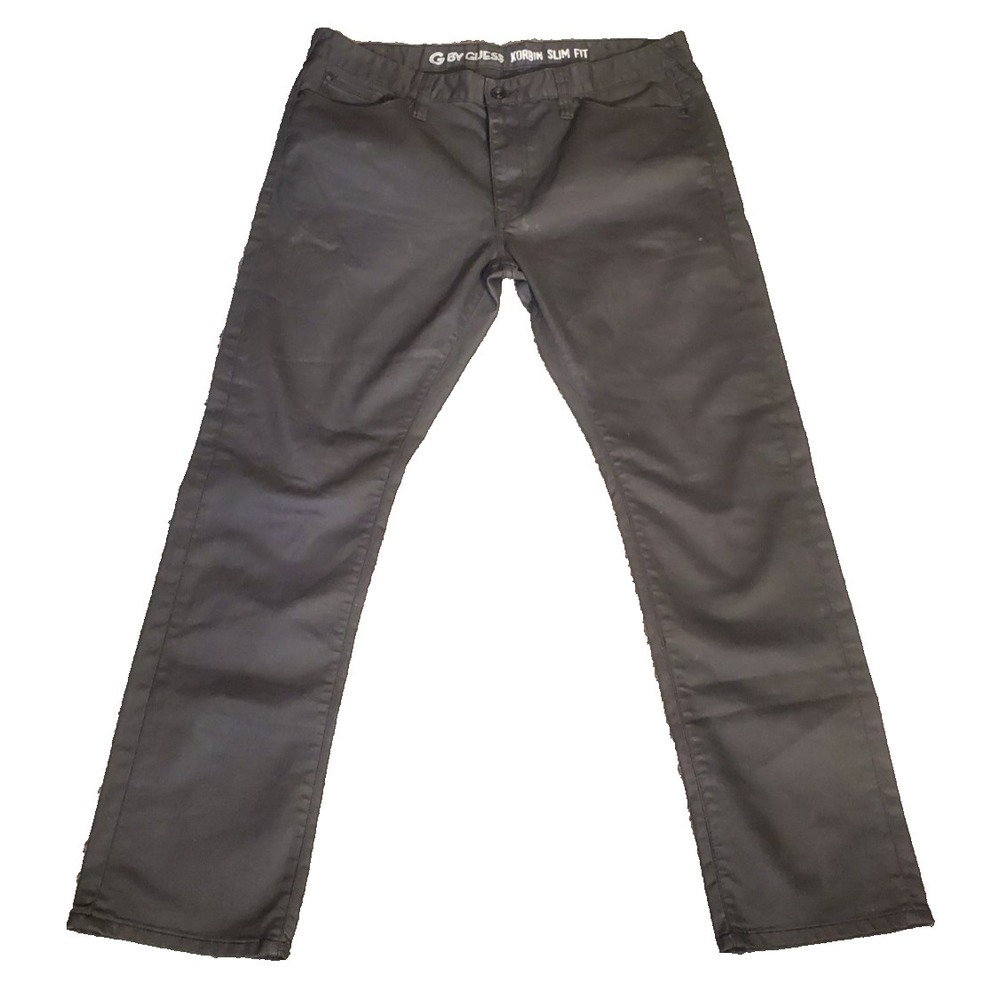 G by Guess Men's Korbin‎ Slim Fit Jeans Size 38x32 Black